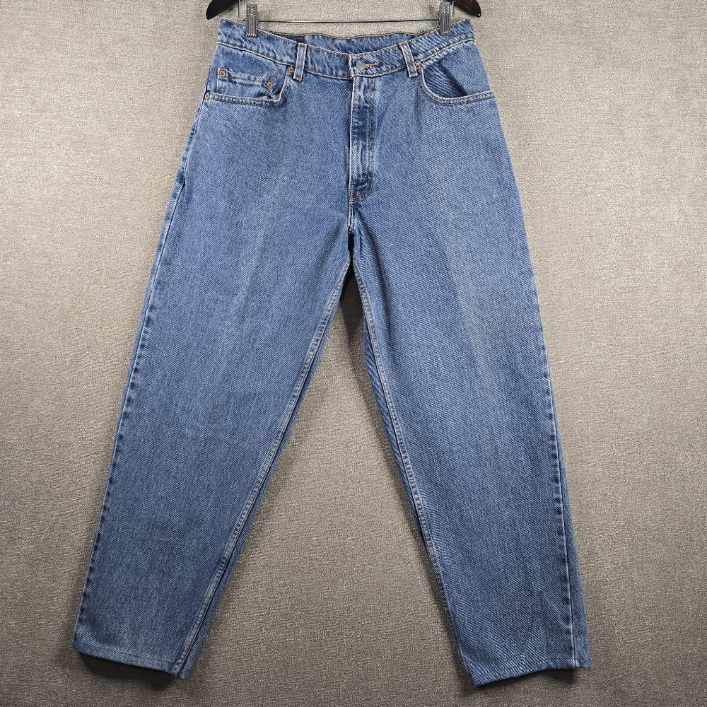 VINTAGE Levis Jeans 560 Men 33x29 Actual Hemmed Tag 34x30 Loose Fit Tapered (F78